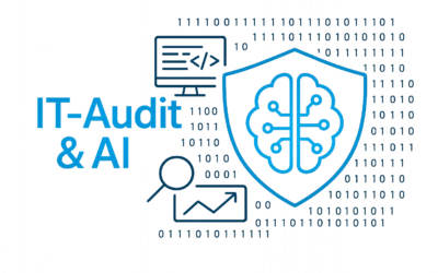 IT-Audit Prozess mit Computertechnologie und Sicherheitsanalyse